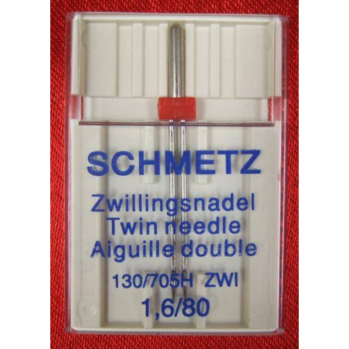 Schmetz Twin Needle Size 1.6mm/80