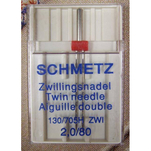 Schmetz Twin Needle Size 2mm/80