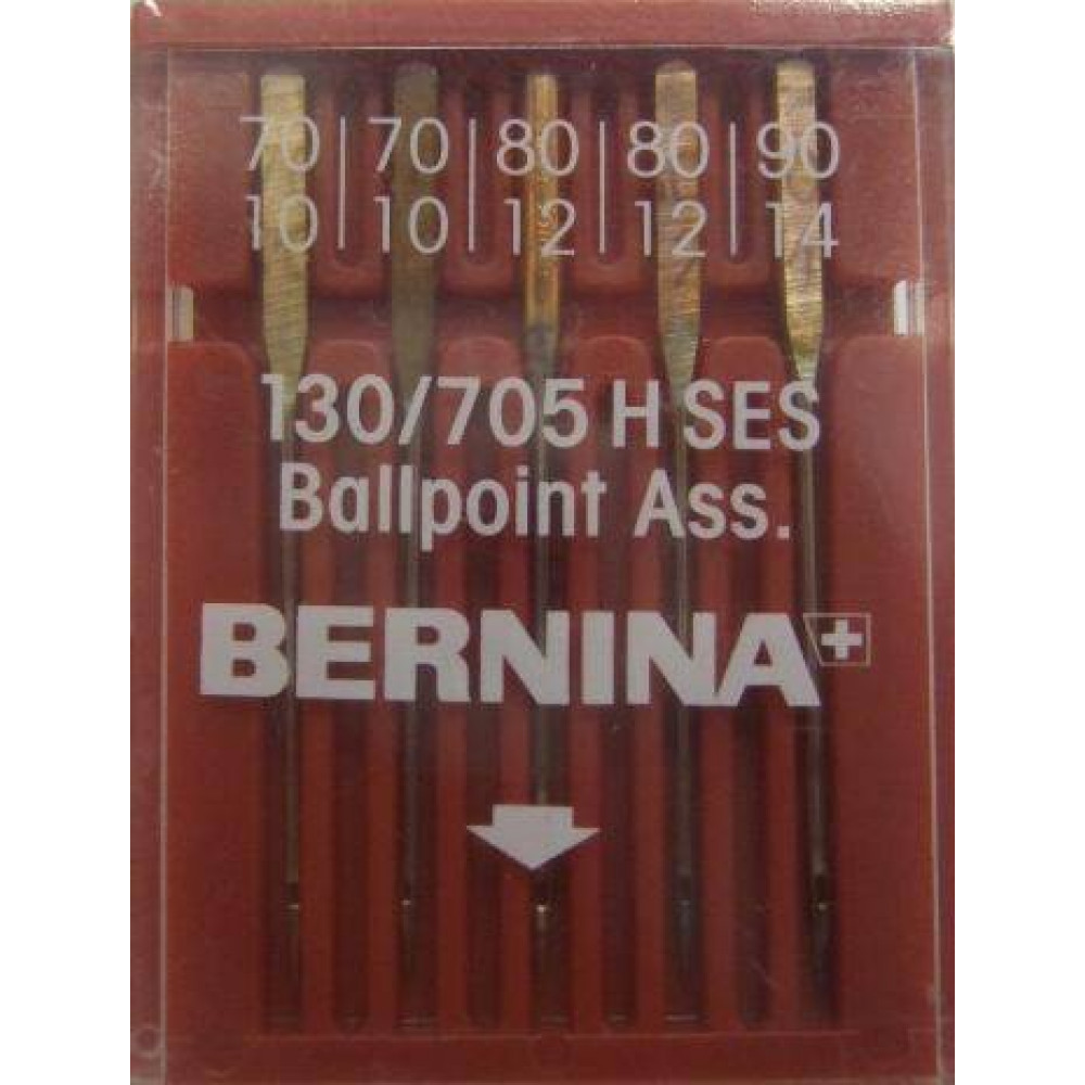 Bernina Ball Point Needles Size Assorted (70-90)