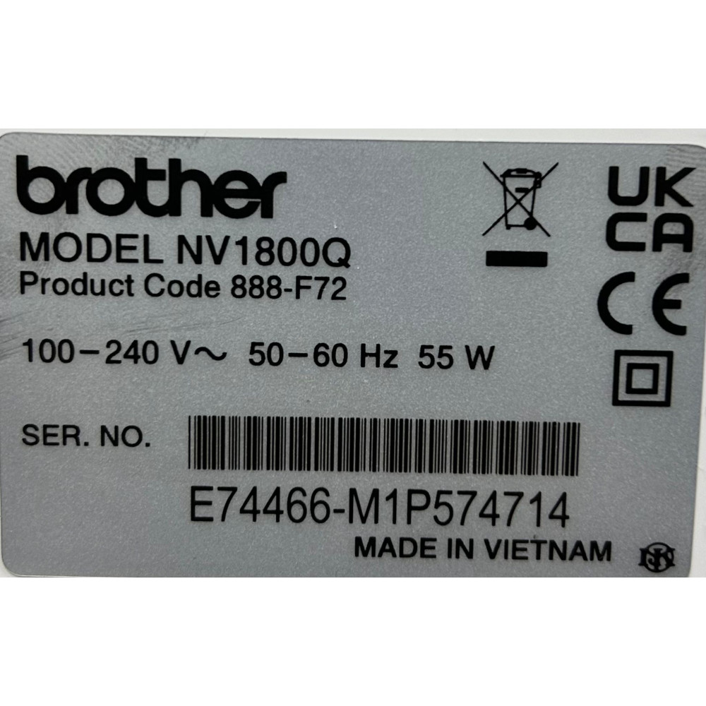 Brother Innov-is 1800Q Sewing Machine (Ex Display)