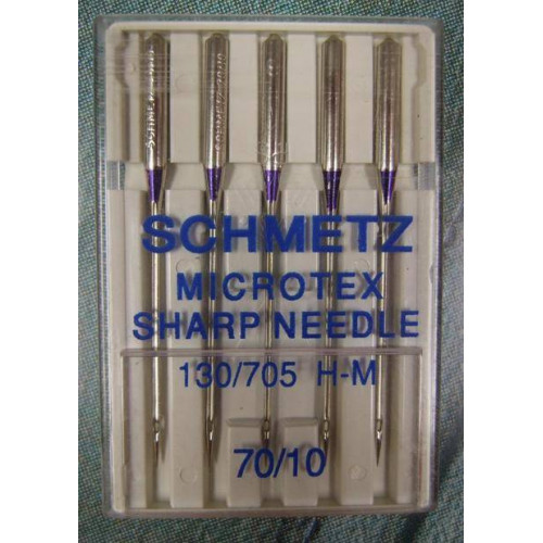 Schmetz Microtex Sharp Needles Size 70