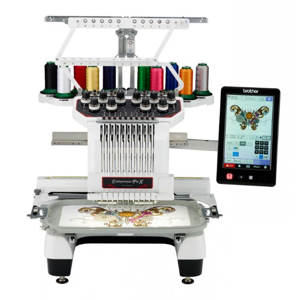 Brother PR1055X 10 Needle Industrial Embroidery Machine