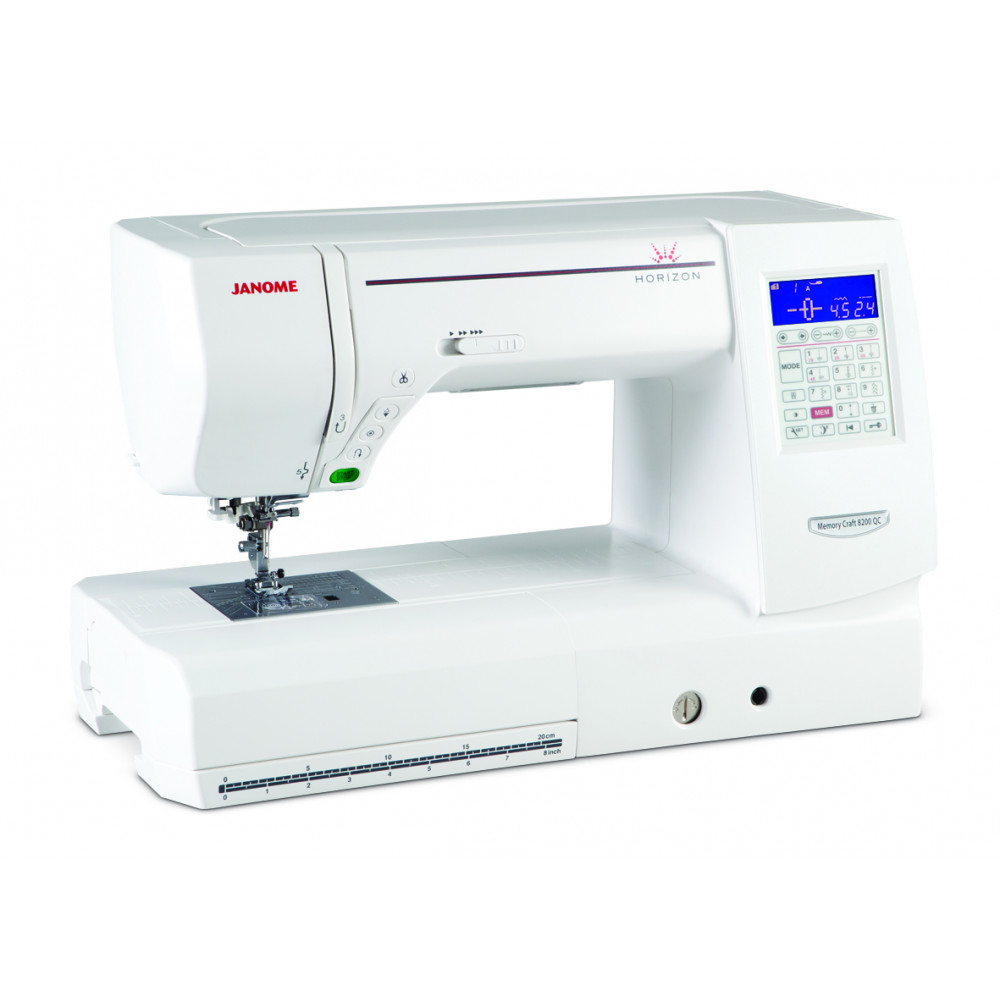 Janome Memory Craft 8200 QCP Professional Sewing Machine