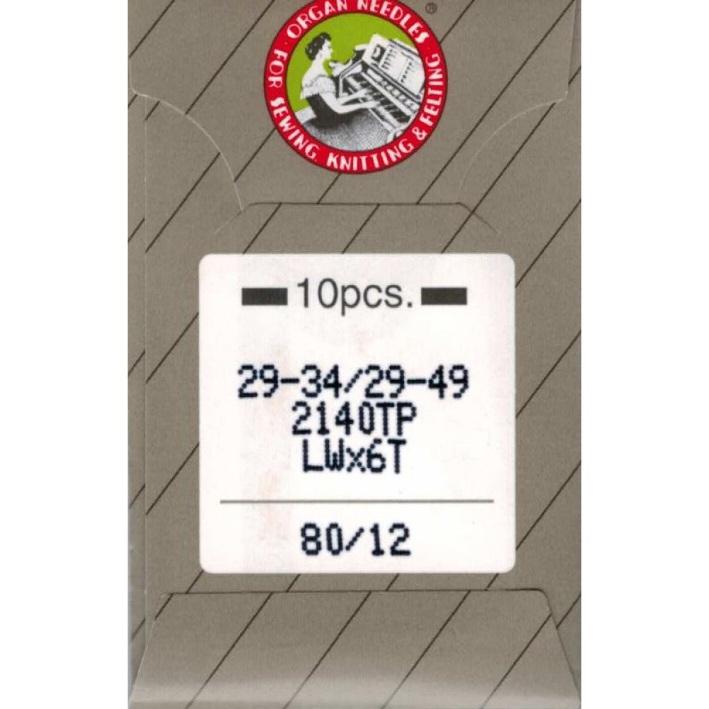 Organ LWX6T Industrial Blind Hem Sewing Needles Size 80