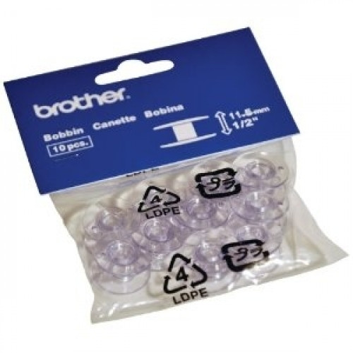 10 Brother Vertical Domestic Sewing Machine Bobbins 11.5mm