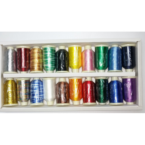Marathon Fusion Boxed Embroidery Threads Set