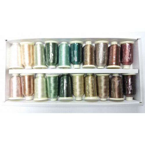 Marathon Naturals Colours Boxed Embroidery Threads Set