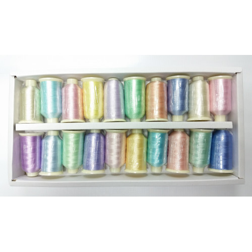 Marathon Pastels Colours Boxed Embroidery Threads Set