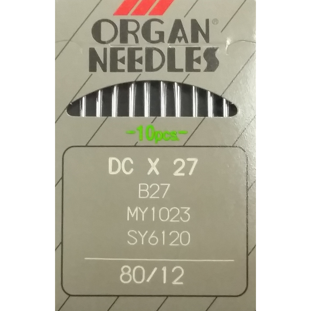 Organ B27 Industrial Sewing Needles Size 80