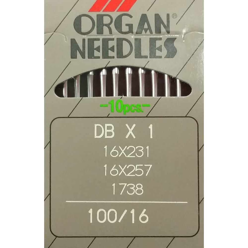 Organ 16x231 Industrial Sewing Machine Needles Size 100 x20