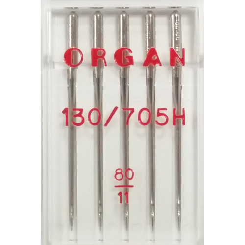 Organ 130/705H Domestic Sewing Needles Size 80