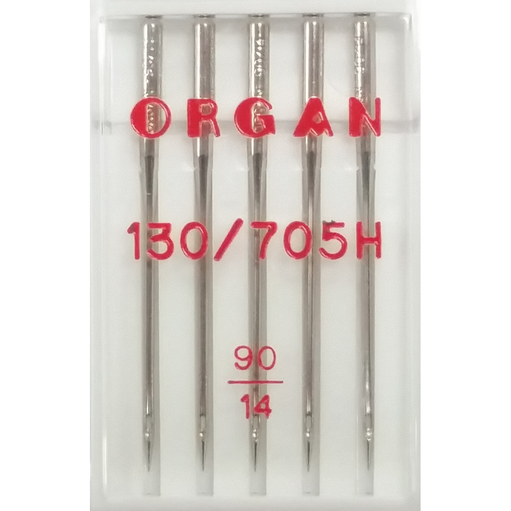 Organ 130/705H Domestic Sewing Needles Size 90