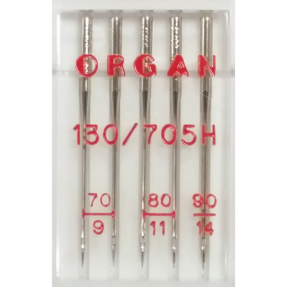 Organ 130/705H Domestic Sewing Needles Size Mixed