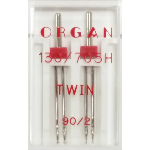 Organ 130/705H Domestic Sewing Needles Size Twin 90