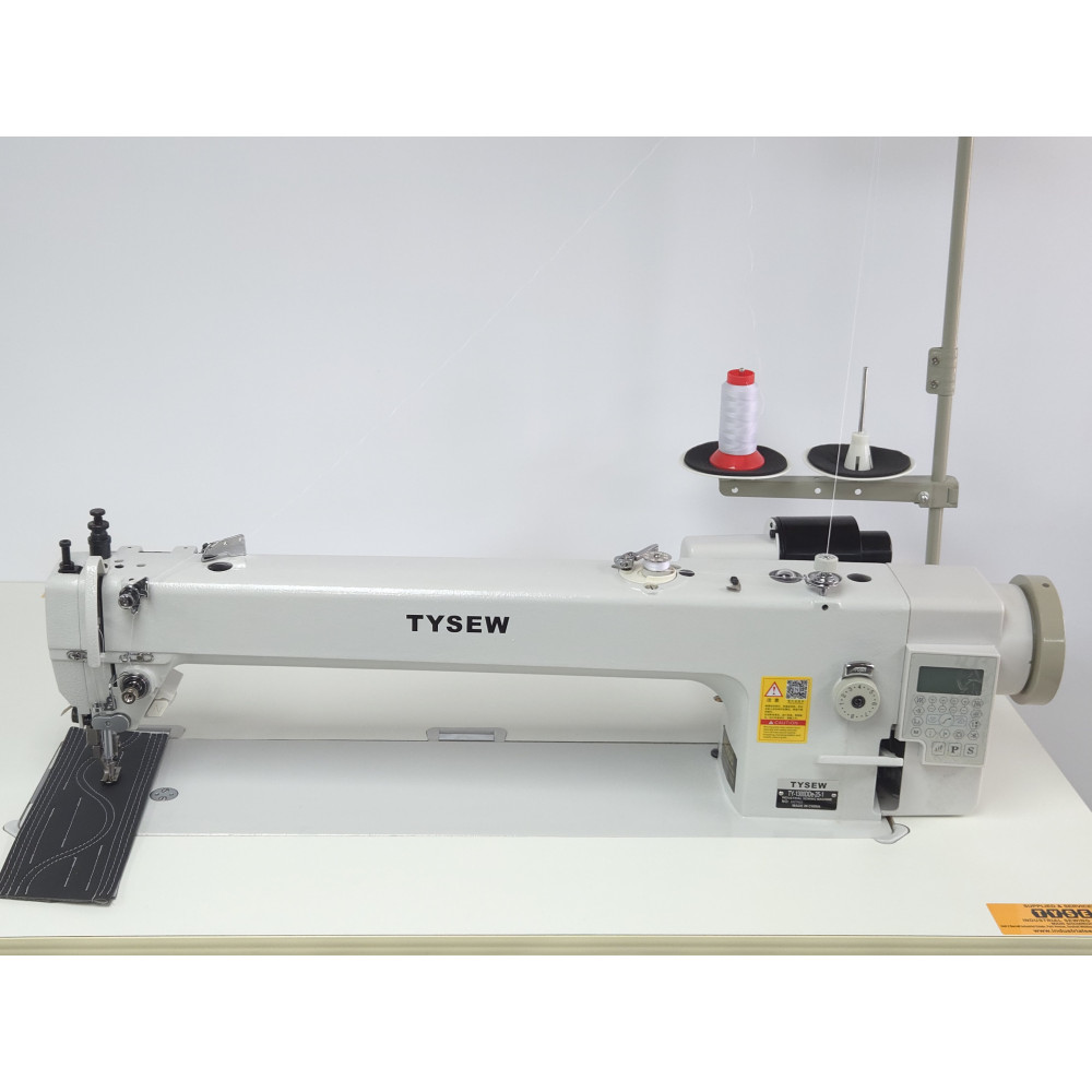 Tysew TY-1300DDe-22-1 Automatic 22" Long Arm Walking Foot Direct Drive Industrial Sewing Machine