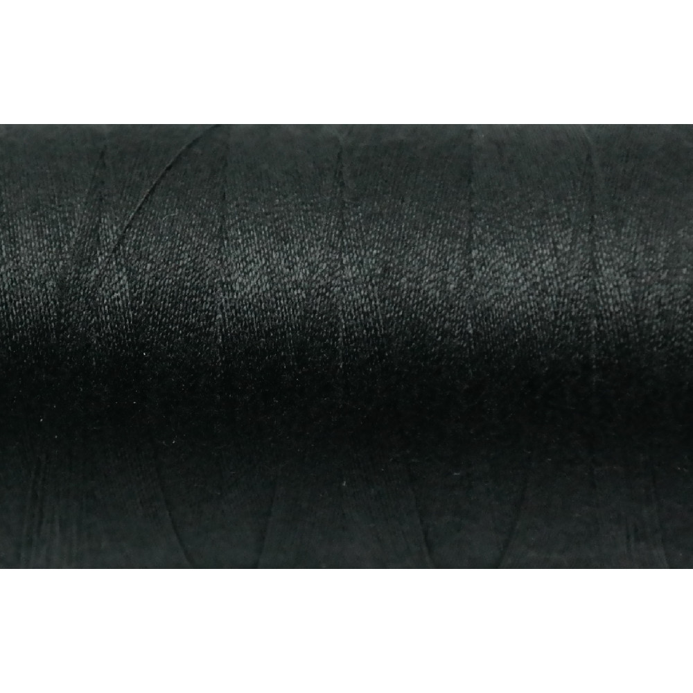 Tysew Sewing Machine Polyester Black Thread 4x 5000M