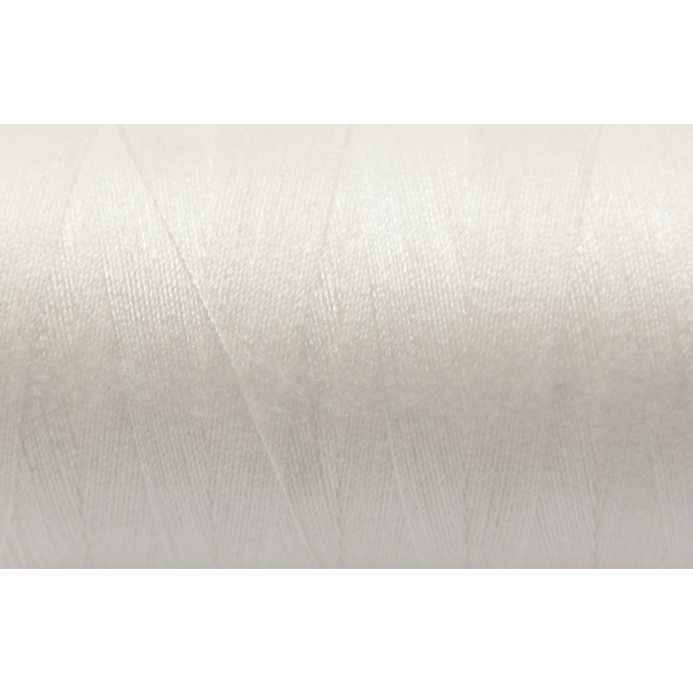 Tysew Cream Sewing Machine Polyester Thread 10x1000M