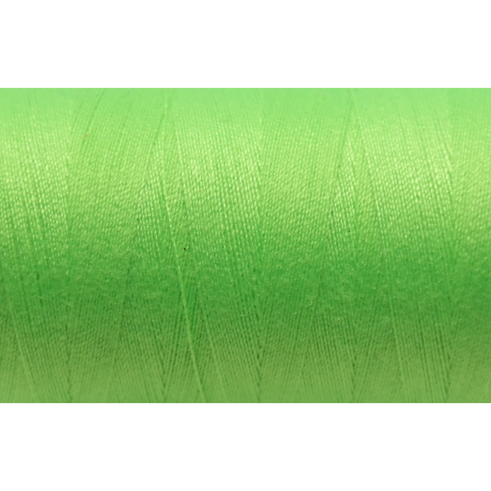 Tysew Fluo Green Sewing Machine Polyester Thread 10x1000M