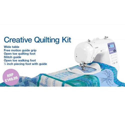 Brother QKF1UK Sewing Machine Creative Quilting Kit