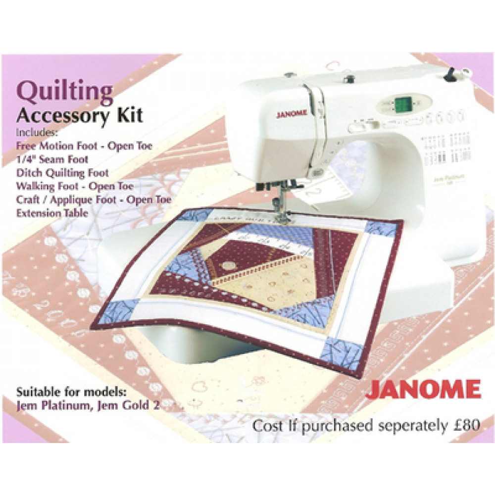 Janome JQ1 Sewing Machine Accessory Quilting Kit
